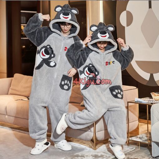 Bear Lovers Kigurumi Couple Pajamas