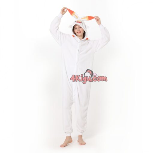 Scorbunny Style Kigurumi Onesie Costume - Image 3