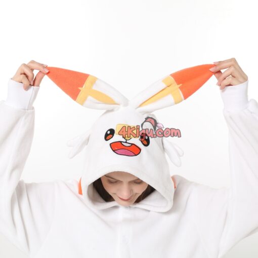 Scorbunny Style Kigurumi Onesie Costume - Image 4