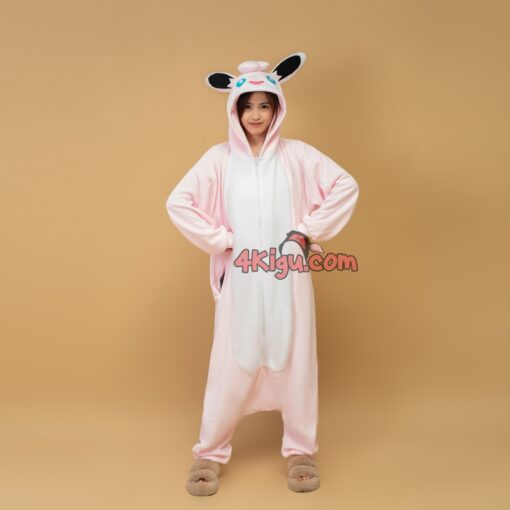 Wigglytuff Kigurumi Onesie Costume Pajama - Image 3