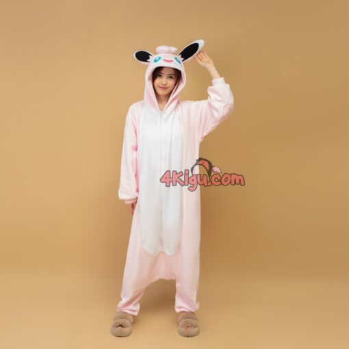 Wigglytuff Kigurumi Onesie Costume Pajama - Image 2