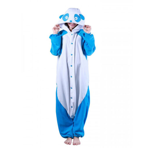 Blue Panda Custom Kigurumi Animal Onesie Pajamas