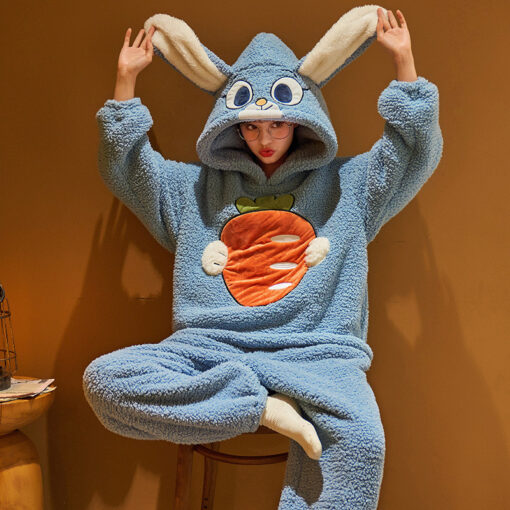 Bunny Oneises Carrot Cute Pajamas - Image 4