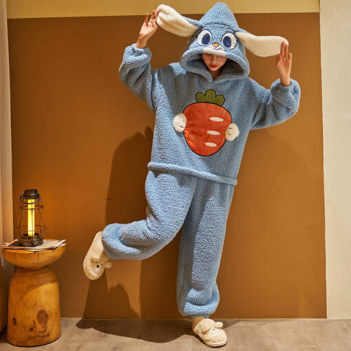 Bunny Oneises Carrot Cute Pajamas