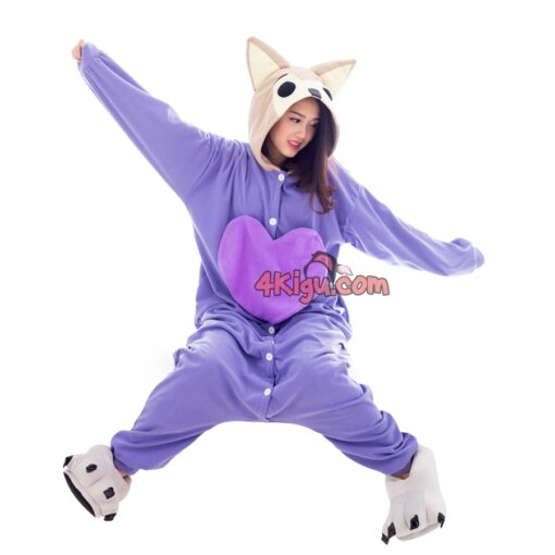 Finnick Fennec Fox kigurumi Onesie Character Costumes