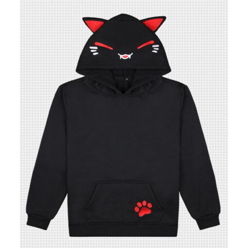 Lazy Cat Kawaii Hoodie