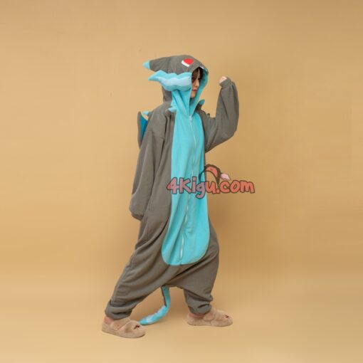 Mega Charizard X Kigurumi Cosplay Onesie - Image 3