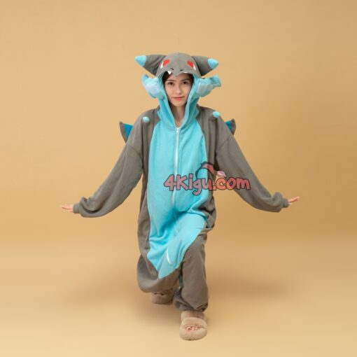 Mega Charizard X Kigurumi Cosplay Onesie - Image 4