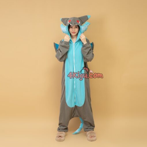 Mega Charizard X Kigurumi Cosplay Onesie - Image 2