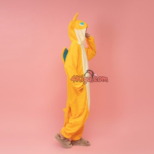 Mega Charizard Y Kigurumi Onesie Costume Pajama - Image 4