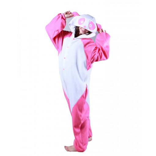 Pink Panda Custom Kigurumi Animal Onesie Pajamas - Image 2