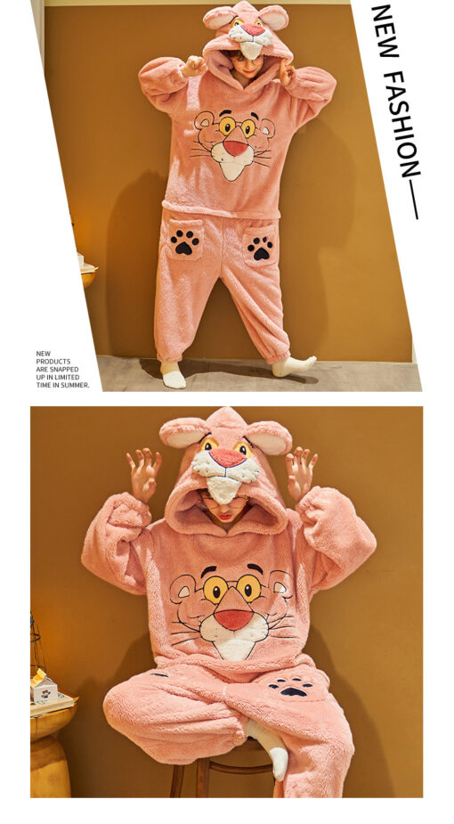 Pink Panther Pajamas Character Onesies - Image 5