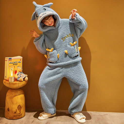 Shark Baby Pajamas Character Onesies - Image 2