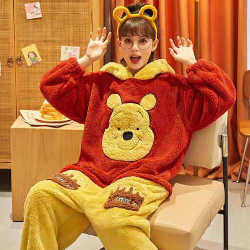 Winnie Pajamas Pooh Bear Character Onesies - Image 3