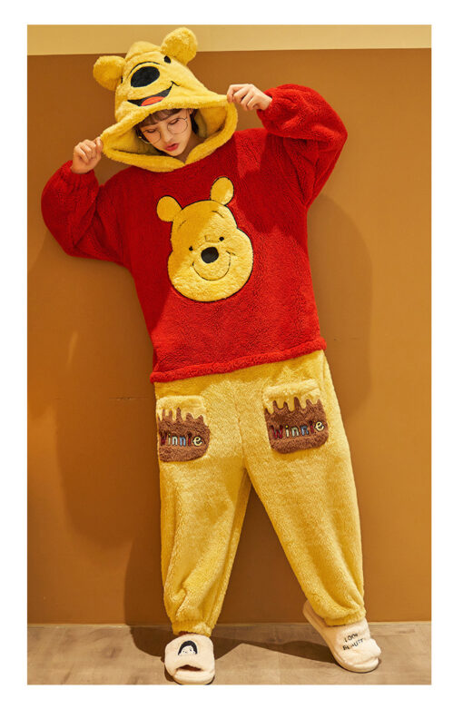 Winnie Pajamas Pooh Bear Character Onesies - Image 5