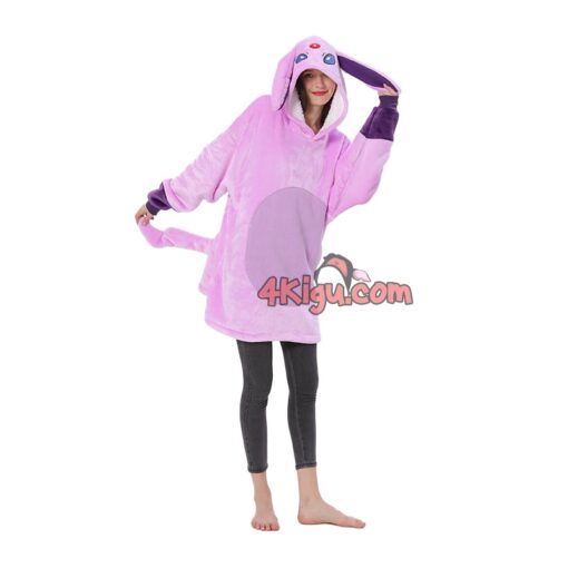 Espeon Kigurumi Wearable Blankets Hoodie