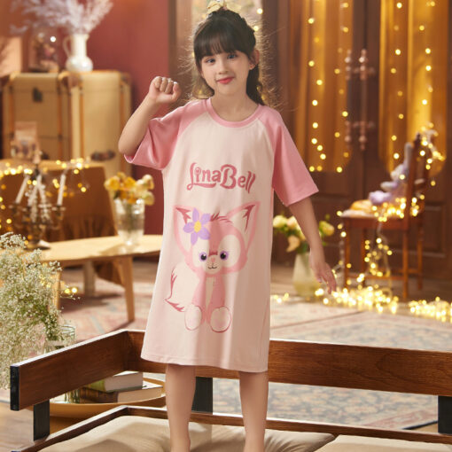 Fox Girl Lifestyle Cotton Pajamas - Image 4