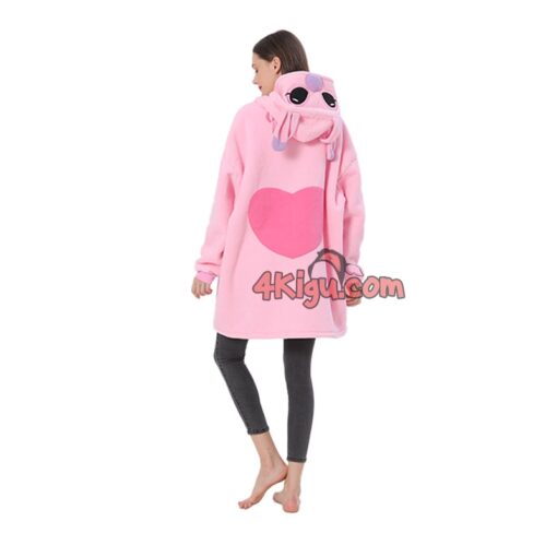 Angel Stitch Kigurumi Wearable Blankets Hoodie - Image 2