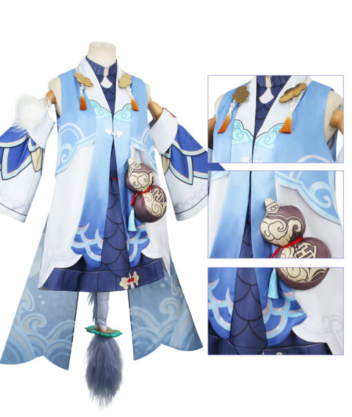 Bailu Honkai Star Rail Cosplay Costume - Image 4