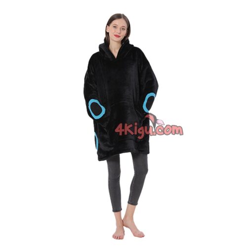 Shiny Umbreon Kigurumi Wearable Blankets Hoodie - Image 3