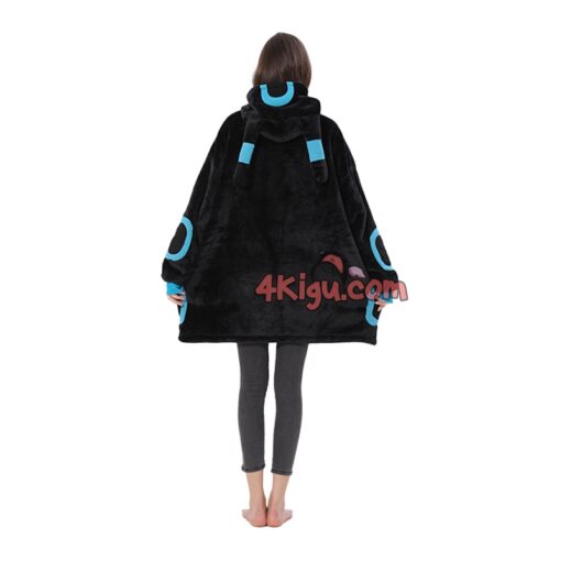 Shiny Umbreon Kigurumi Wearable Blankets Hoodie - Image 4