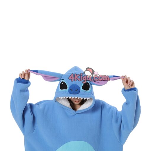 Stitch Kigurumi Wearable Blankets Hoodie - Image 5