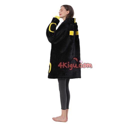 Umbreon Kigurumi Wearable Blankets Hoodie