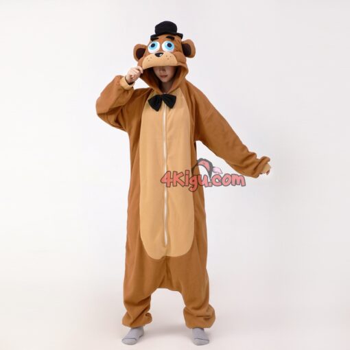 Freddy Bear Kigurumi FNAF Costume - Image 2