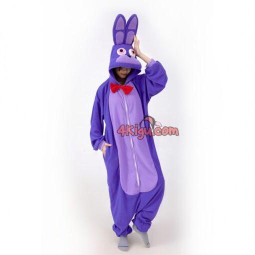 Bonnie Kigurumi FNAF Costume - Image 4