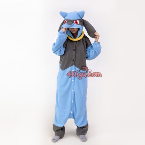 Riolu Kigurumi Pocket Monster Onesie