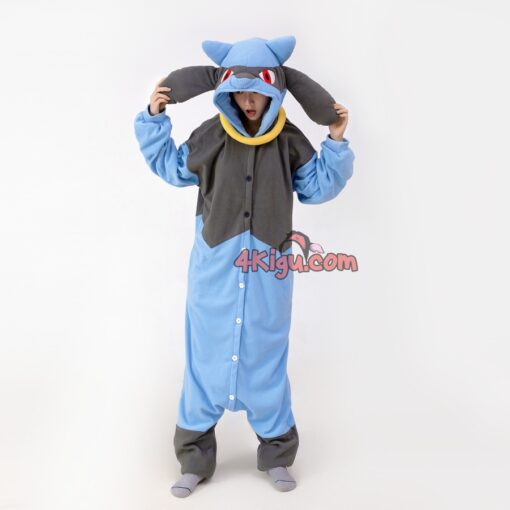 Riolu Kigurumi Pocket Monster Onesie - Image 2