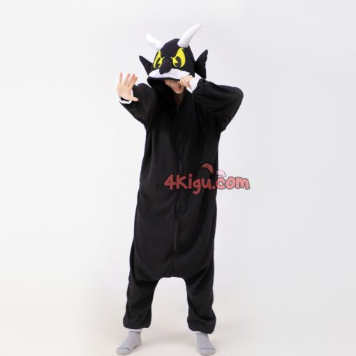 Secreto Devil Kigurumi Cuphead Halloween Onesie - Image 2