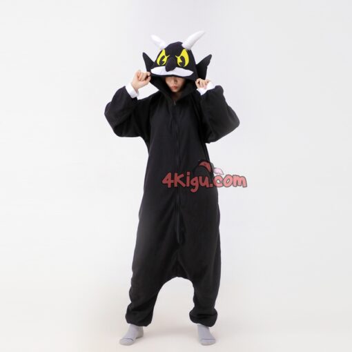 Secreto Devil Kigurumi Cuphead Halloween Onesie - Image 3