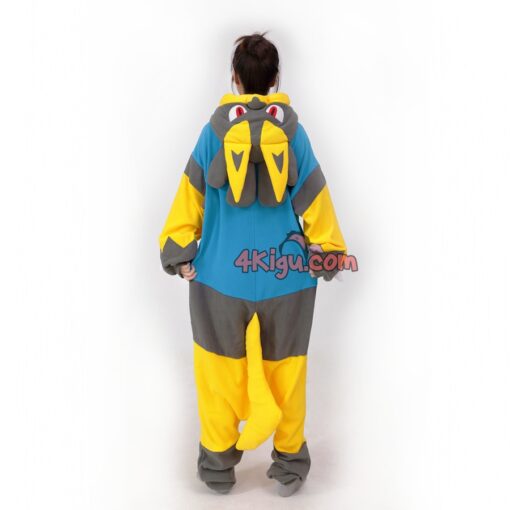 Shiny Lucario Kigurumi Onesie Halloween Costume - Image 5