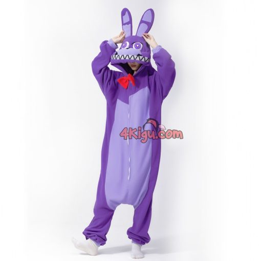 Nightmare Bonnie Kigurumi Onesie Costume Pajama - Image 5