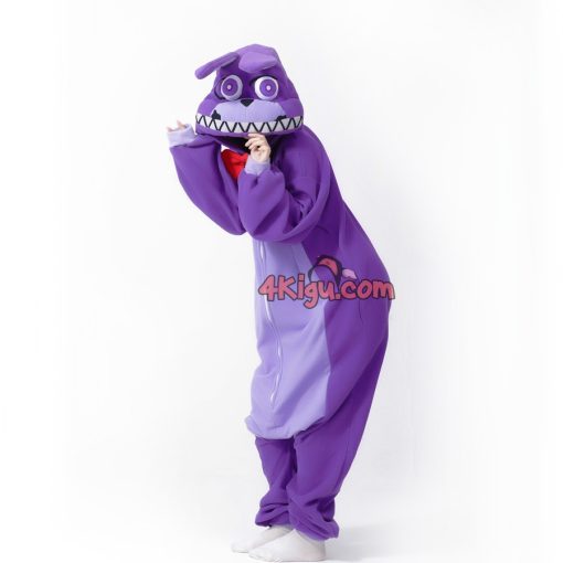 Nightmare Bonnie Kigurumi Onesie Costume Pajama