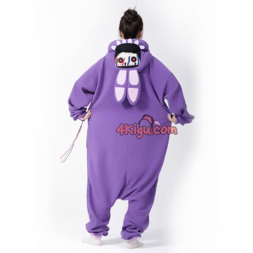 Security Breach Bonnie Kigurumi Onesie Costume Pajama - Image 4