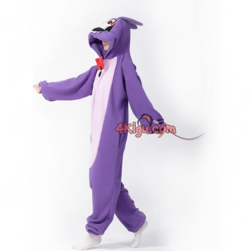 Security Breach Bonnie Kigurumi Onesie Costume Pajama - Image 5