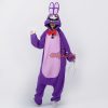 Security Breach Bonnie Kigurumi Onesie Costume Pajama