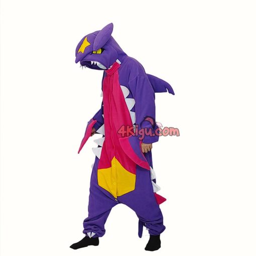 Shiny Mega Garchomp Kigurumi Kostüm Custom Onesie - Image 2