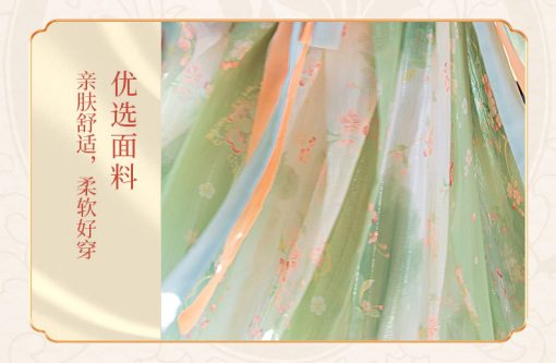 Summer Blossom Princess: Chinese Traditional Hanfu Cheongsam Dress for Little Girls - Image 7