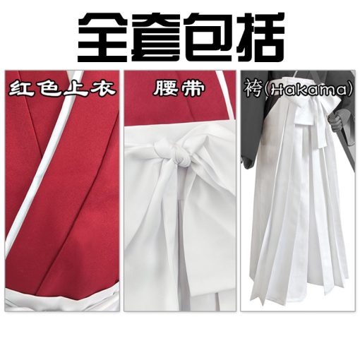 HIMURA KENSHIN Kenshin Anime Halloween Cospaly Costume - Image 3