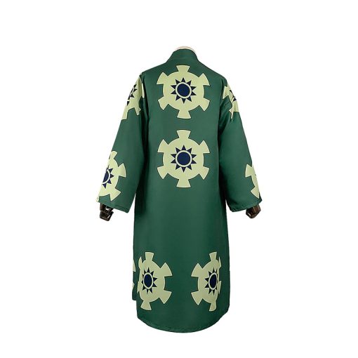 Roronoa Zoro Cosplay Costume - Wano Country Kimono Bathrobe Anime XXXL Outfit - Image 4