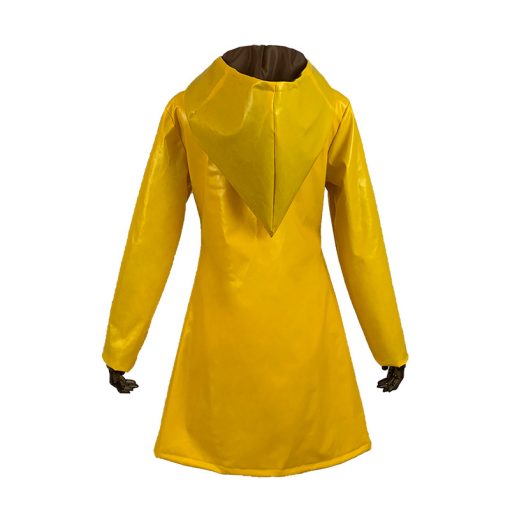 Unisex Adult Halloween Cosplay Costume: Yellow Jacket Coat (Little Six) - Image 3