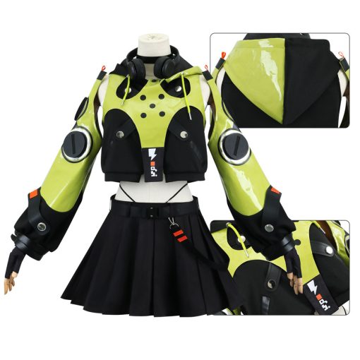 Anby Demara Cosplay Costume - Cute Sly Bunny Girl Anime Manga Outfit - Image 4