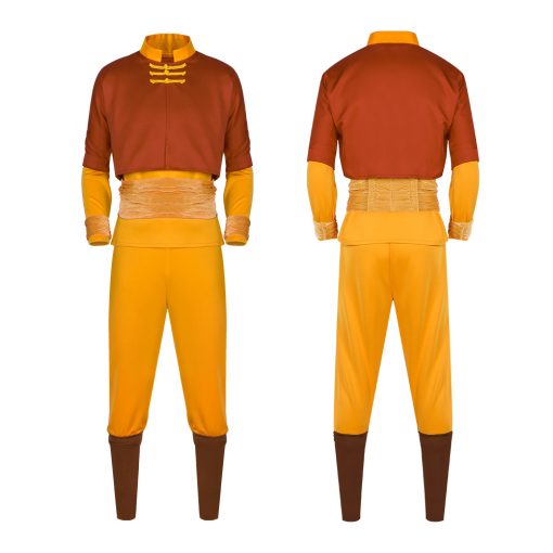 Avatar Aang Cosplay Halloween Costume - Image 5