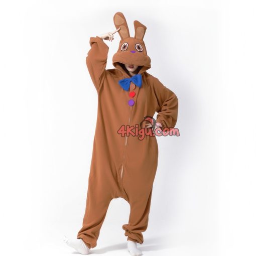 Chocolate Bonnie Kigurumi FNAF Plushies Ideas Onesie Costume - Image 4