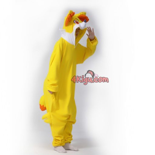 Fennekin Kigurumi Onesie Halloween Costume Pajamas - Image 5