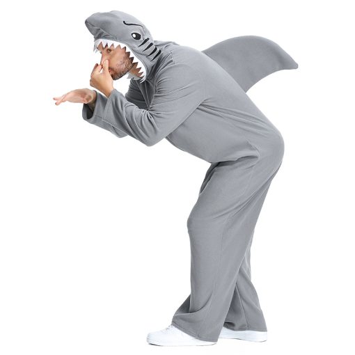 Fin-tastic Family Matches: Shark-Themed Onesies for Kids, Adults & Dogs - Image 3