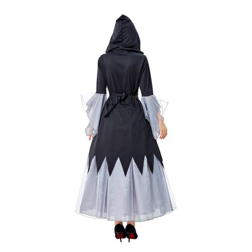 Magic Mistress: Long Robe Witch Cosplay Costume for Adult Women - Image 5